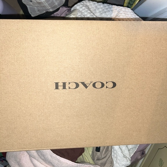 Coach Brown Loafers with Decorative Pattern - Picture 6 of 6